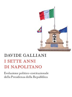 cover image of I sette anni di Napolitano